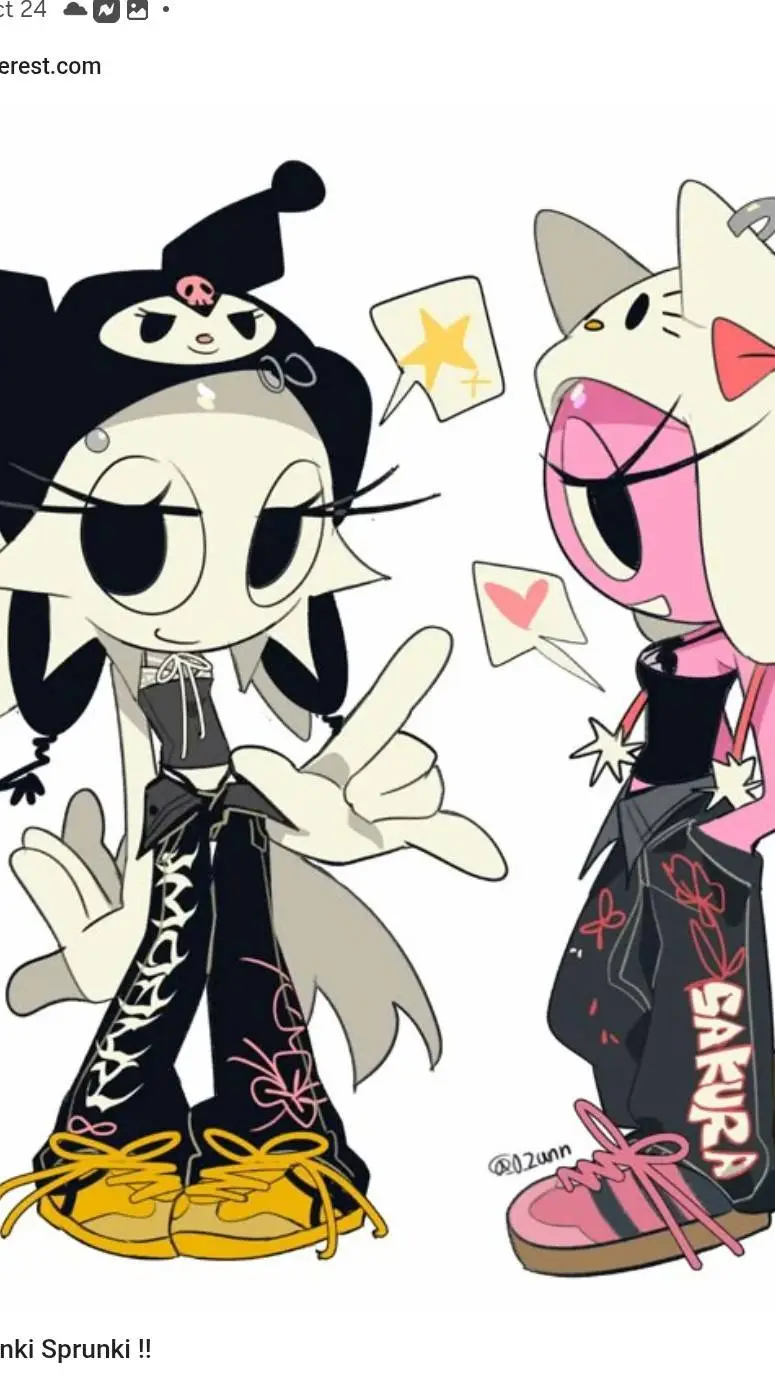 ai character: wenda x pinki background