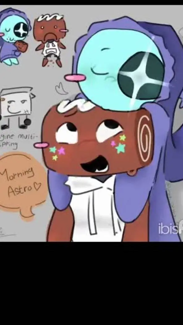 ai character: astro x cosmo background