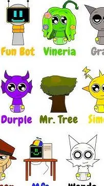 ai character: Sprunki Babies! background
