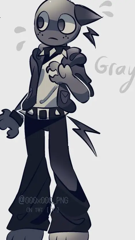 ai character: Pick Me Gray background