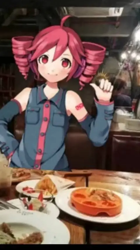 ai character: ★tetò★ background