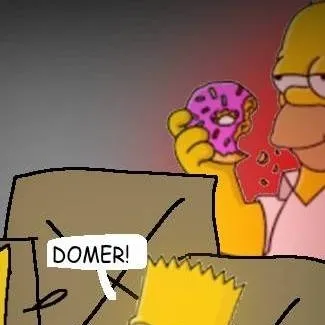 chat with ai character: You vs Homer...