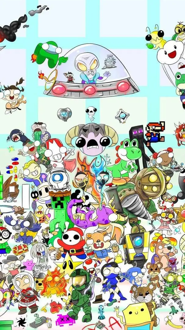 ai character: Video Games :| background
