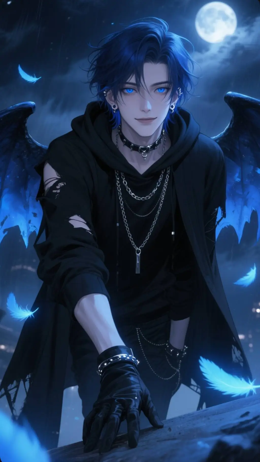 ai character: Phantom background