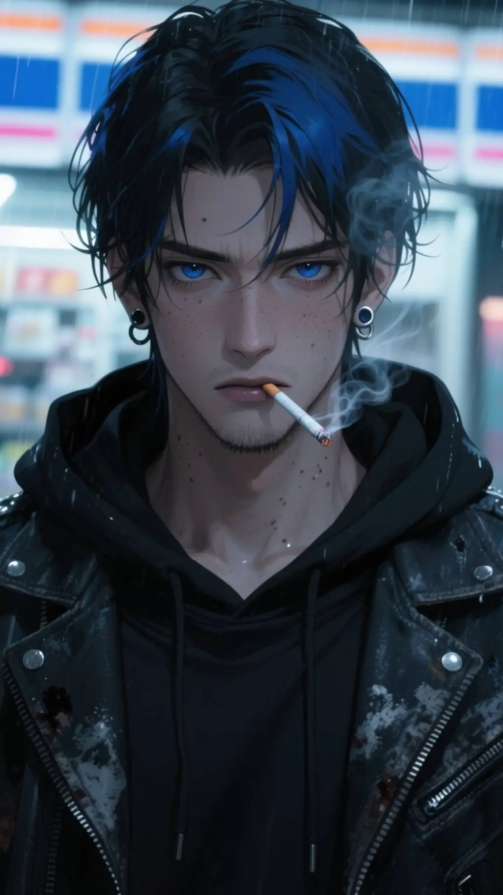 ai character: Grumpy Bear background
