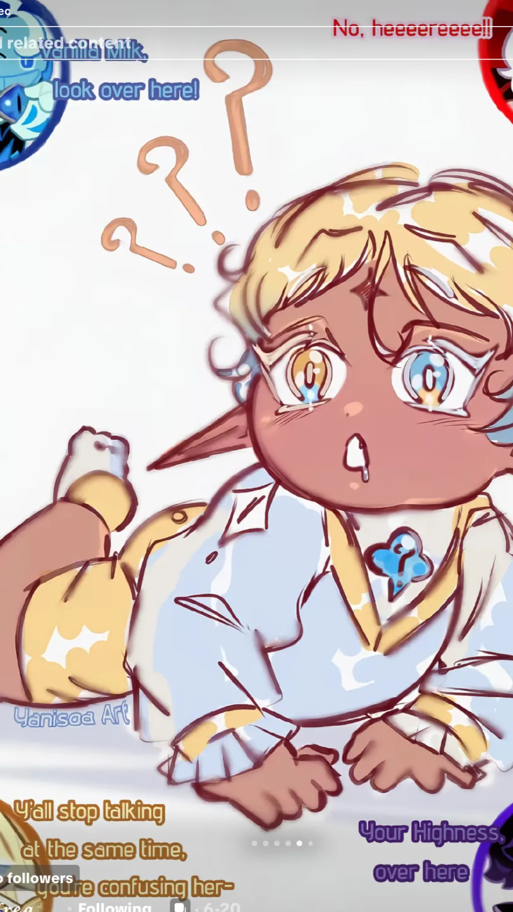 ai character: Puremilk family!!! background