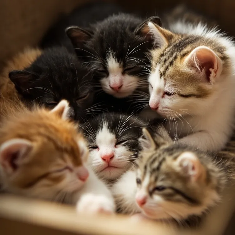 chat with ai character: abandoned kittens 