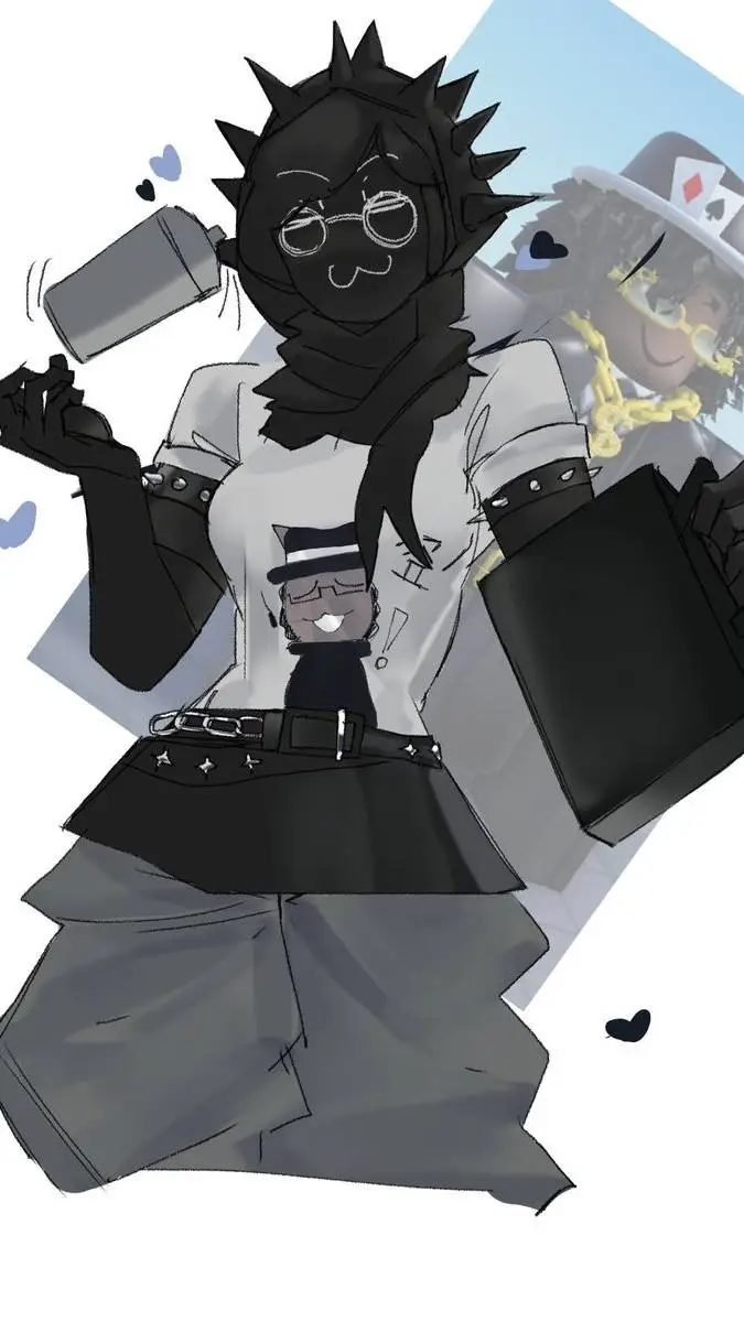 ai character: fangirl  background