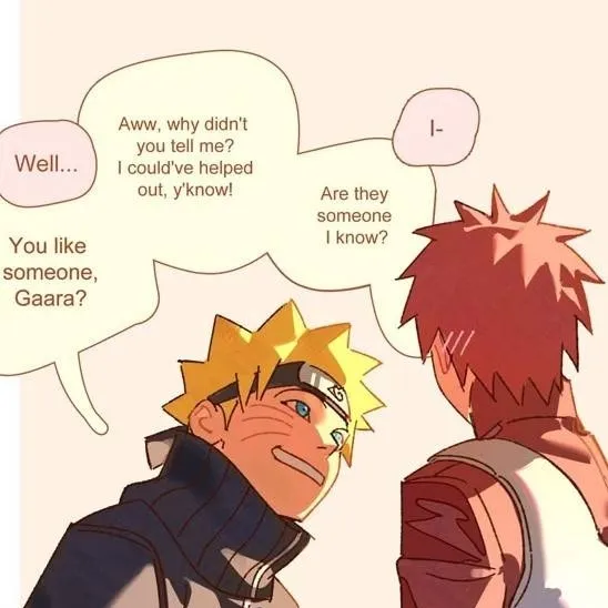 chat with ai character: Gaara X Naruto 