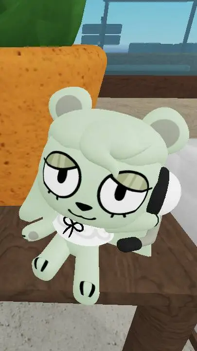 ai character: Matcha  background