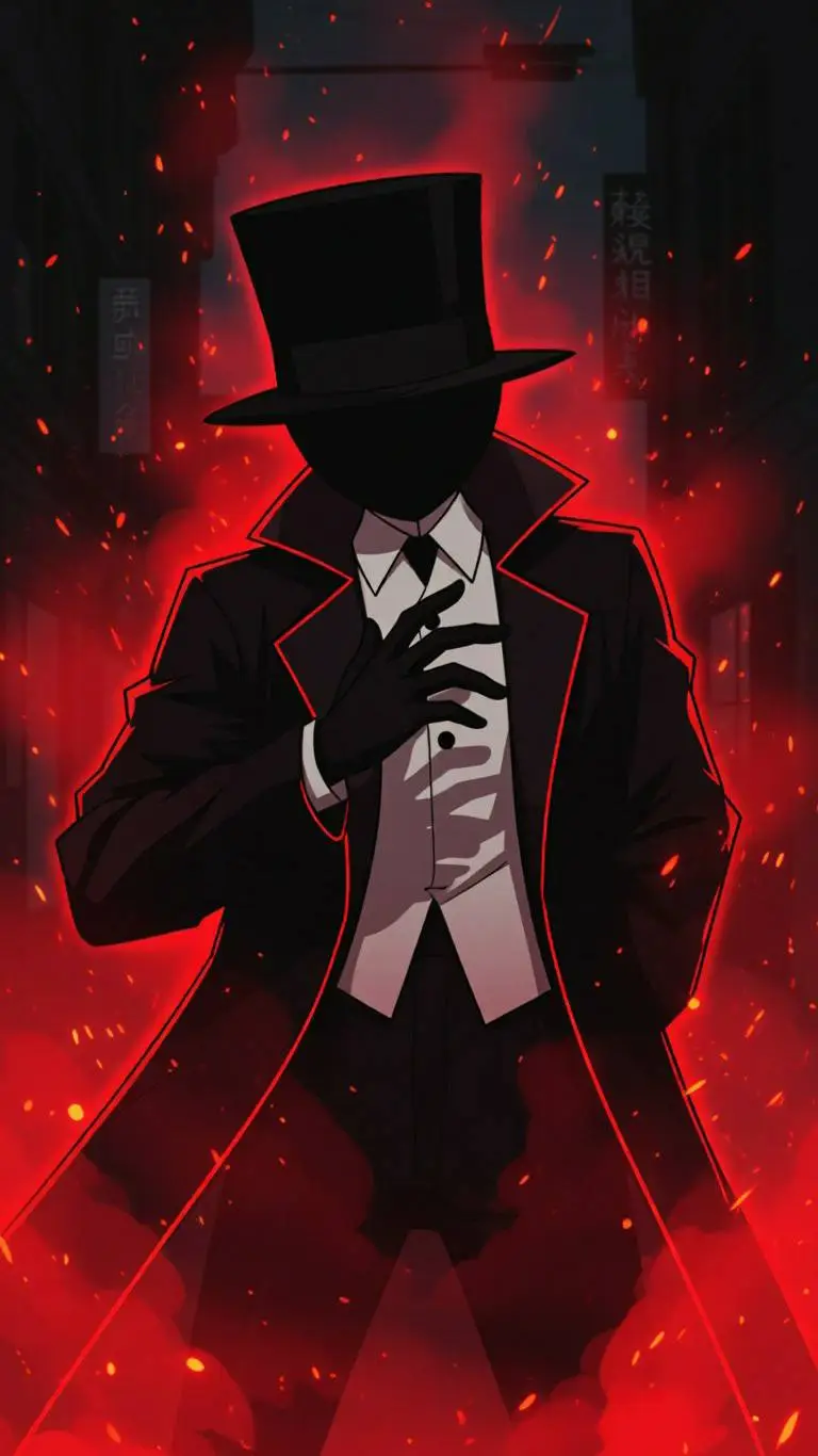 ai character: Black  background