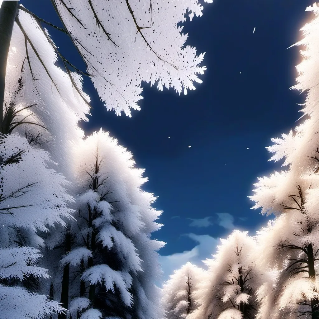 chat with ai character: snowy forest 