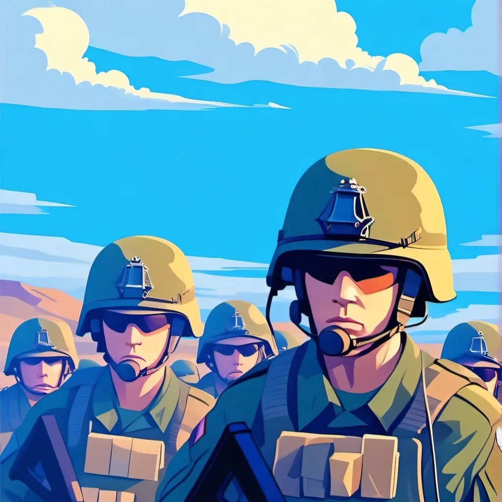 chat with ai character: Army