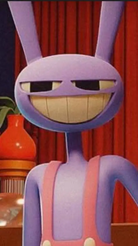 ai character: Pomni x Jax background