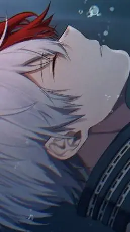 ai character: Todoroki shoto🥺😭 background