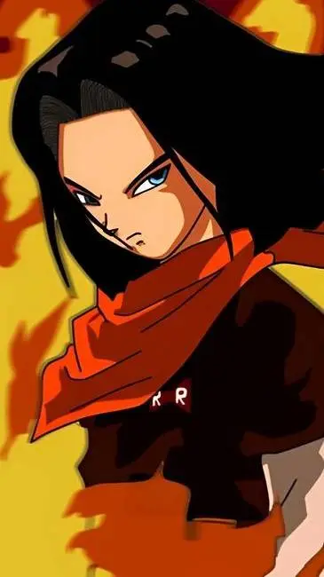 ai character: Androide 17  background