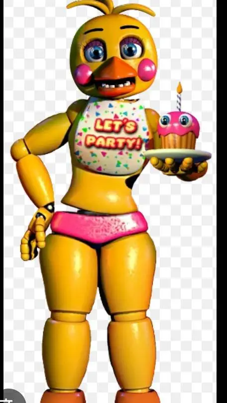 ai character: Toy chica  background