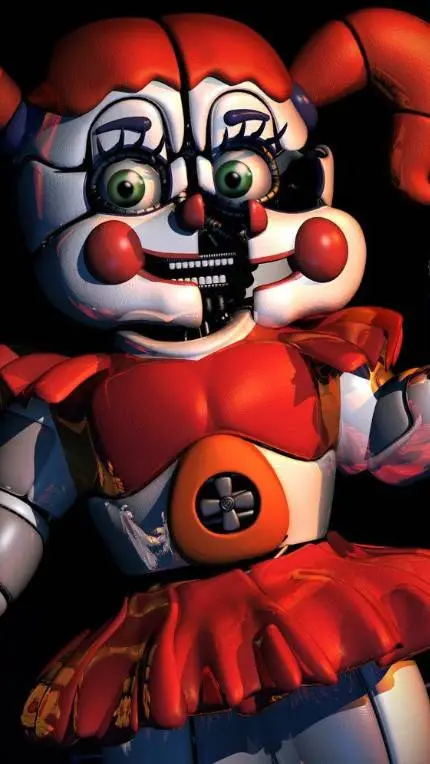 ai character: Circus baby background