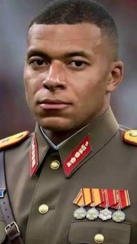 ai character: Mbappe  background