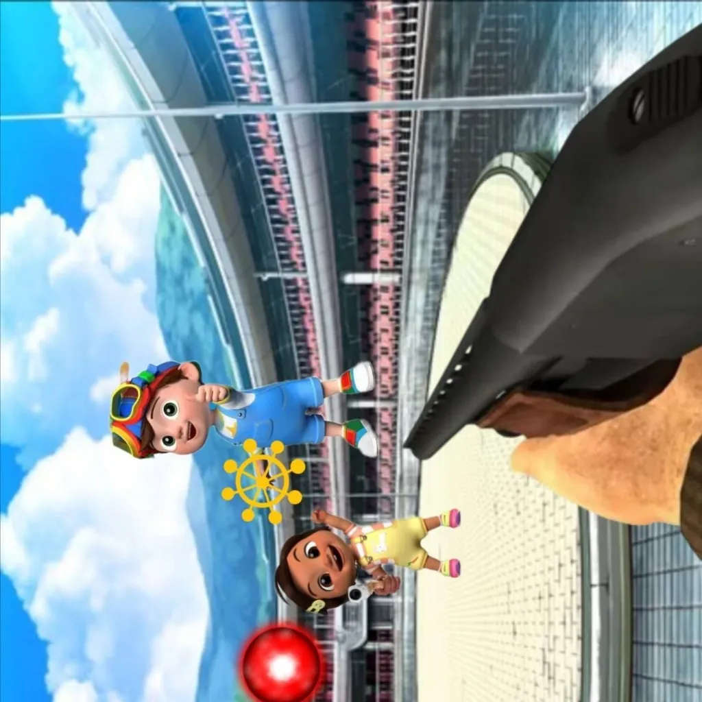 chat with ai character: Coco melon battle