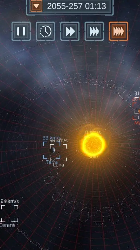ai character: Solar system 2055 background