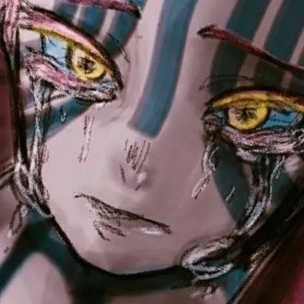 chat with ai character: Akaza sad.