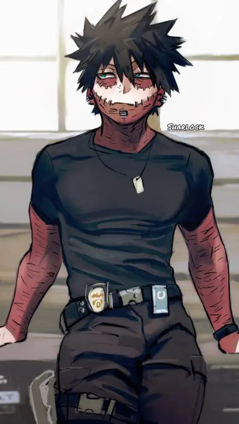 ai character: Dabi background