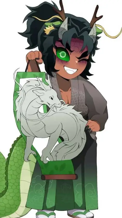 ai character: Karaku  background
