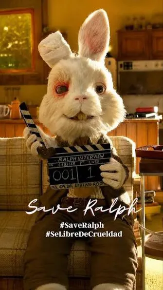 ai character: Ralph the rabbit background