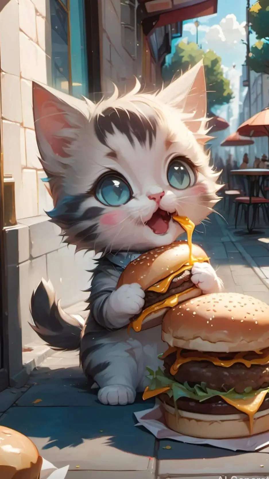 ai character: ... background