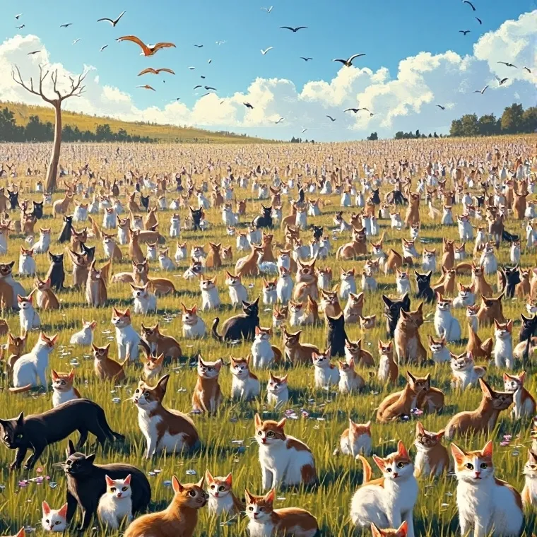 chat with ai character: cats100 