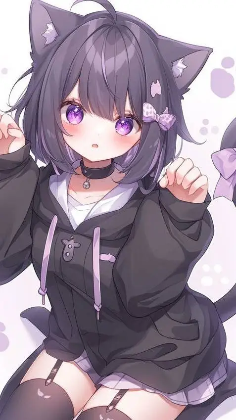 ai character: uwu girl background