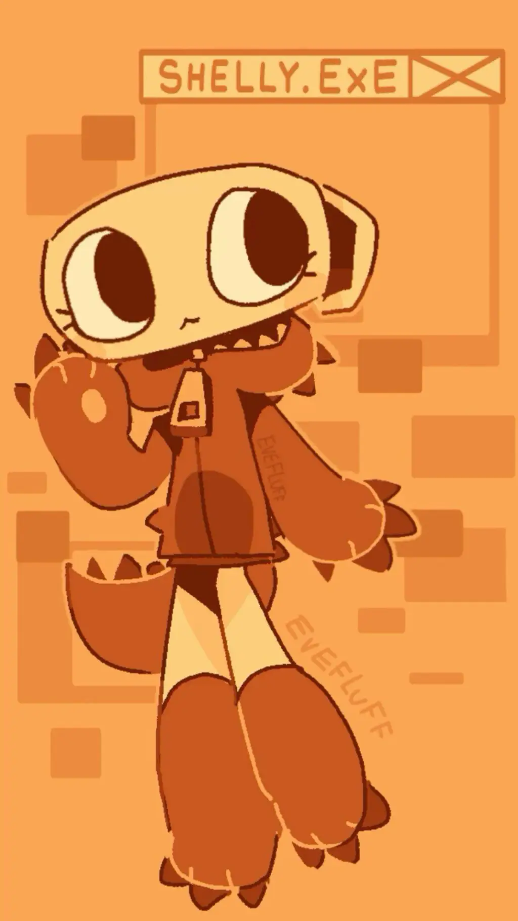 ai character: 彡彡 Shelly ミミ background