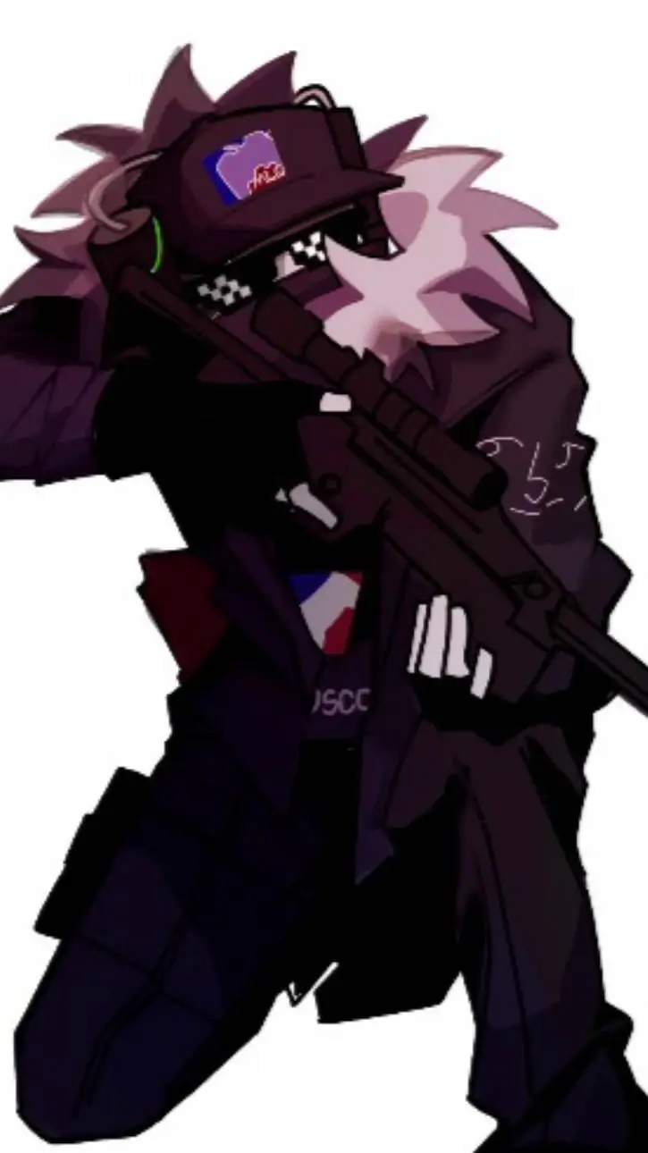 ai character: 彡彡 MLGChanceミミ background