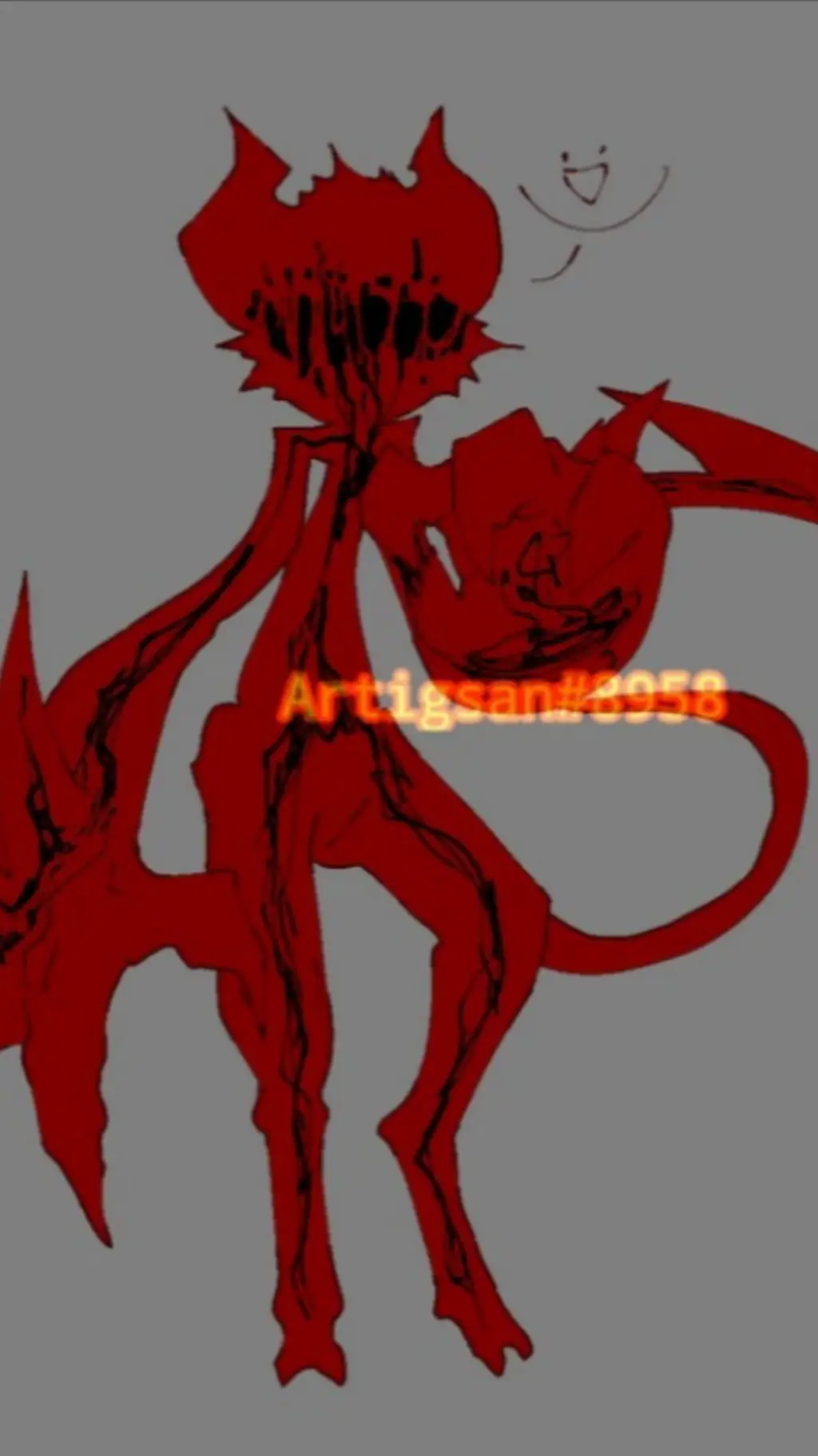 ai character: 彡彡 Hatred ミミ background