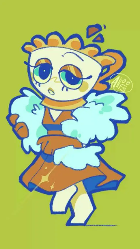 ai character: 彡彡 Teagan ミミ background