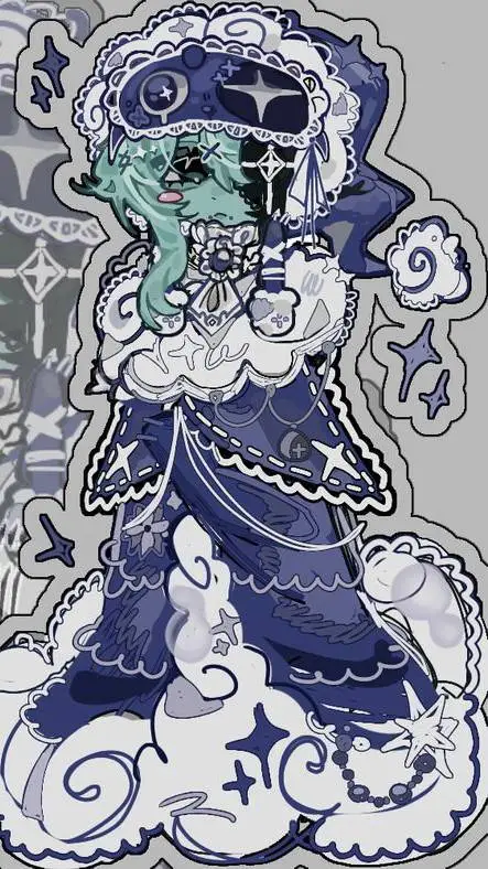 ai character: 🌙 ~𖤐ꋬꇙ꓄ꋪꄲ𖤐~ 💤 background