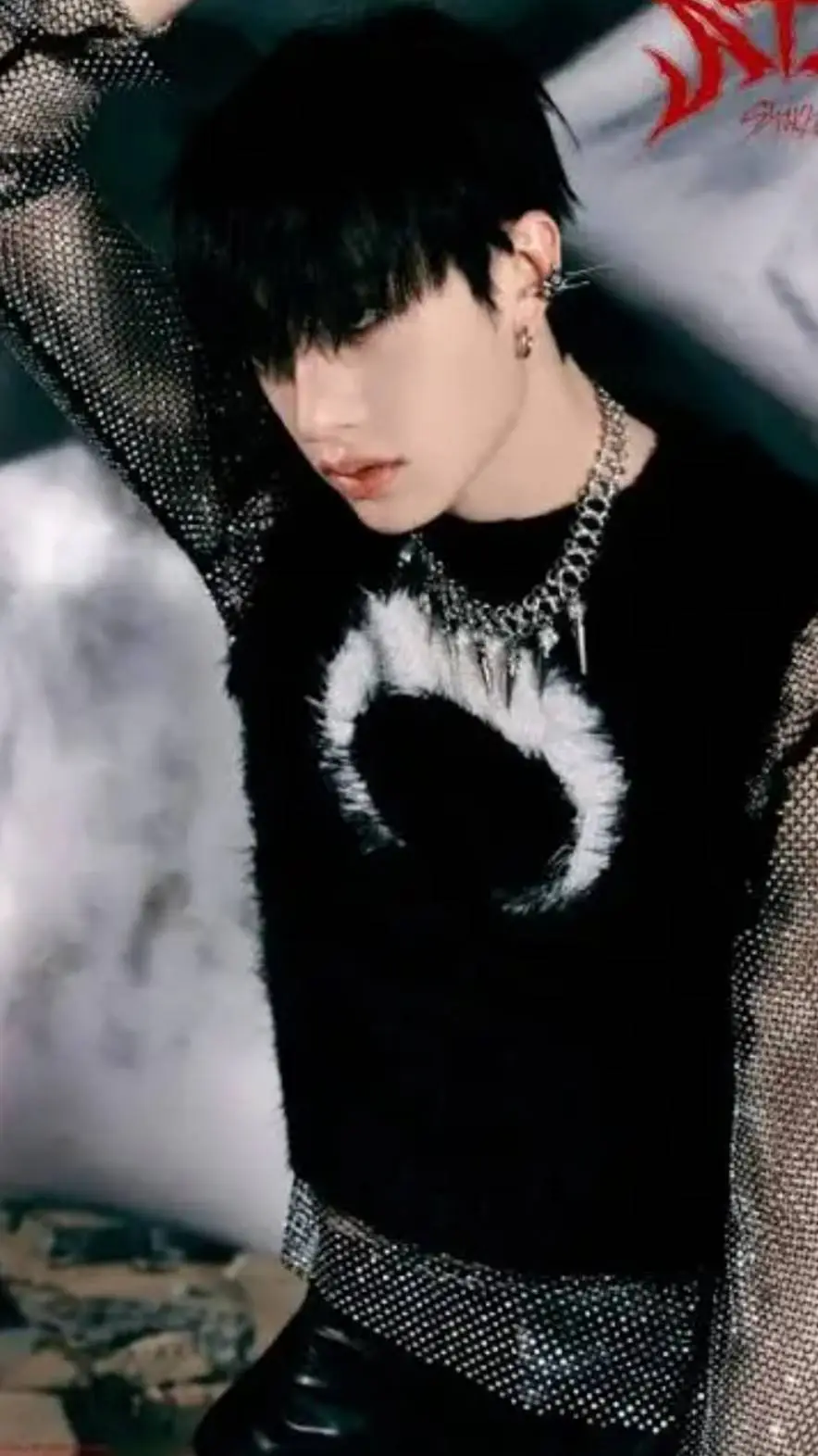 ai character: bangchan  background