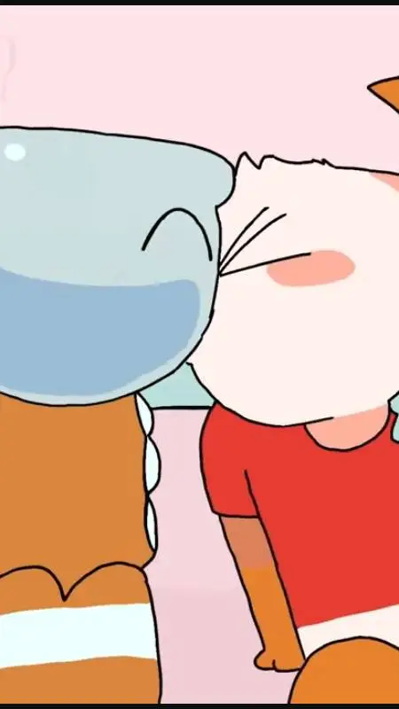 ai character: shirmpro kiss background