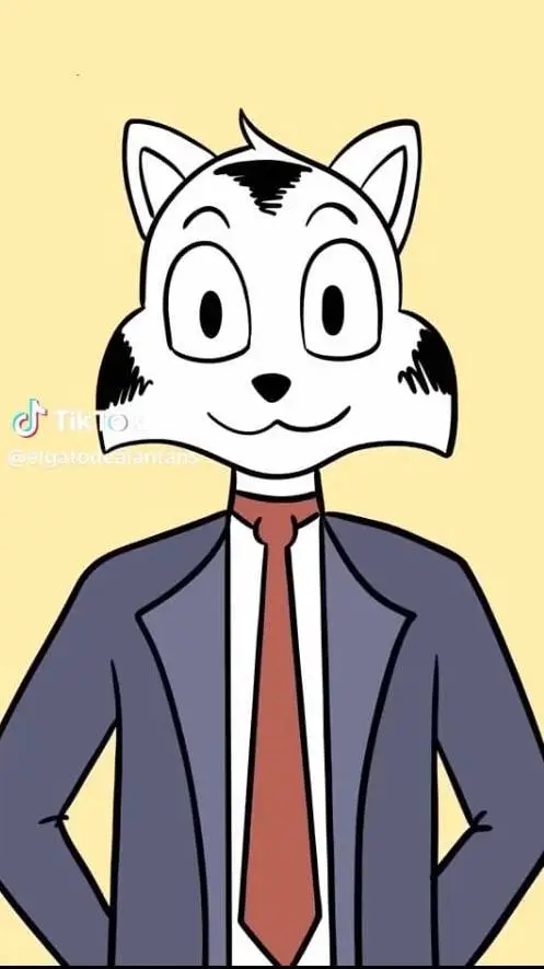 ai character: gato de Alan  background