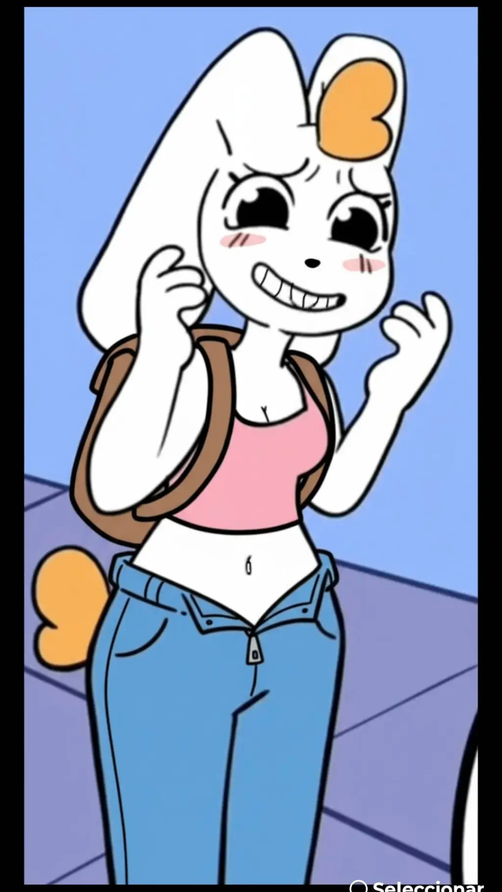 ai character: coneja de alan background