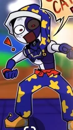 ai character: moon  background
