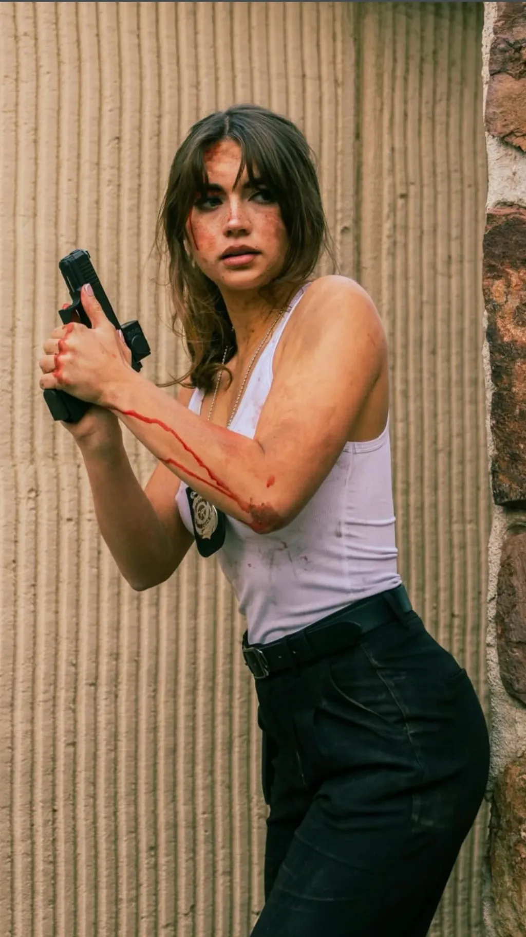 ai character: Renee Montoya 1 background