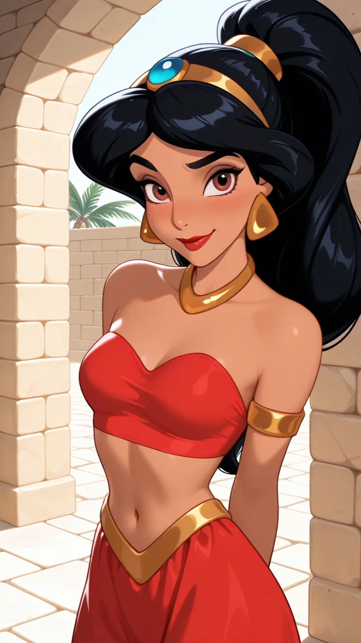 ai character: Jasmine 1 (V1) background