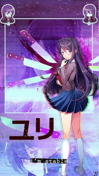 ai character: DDLC creep? background