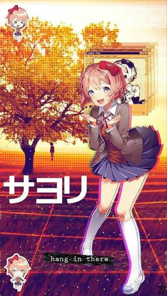 ai character: DDLC creep? background