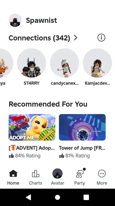 ai character: Ch sleepover background