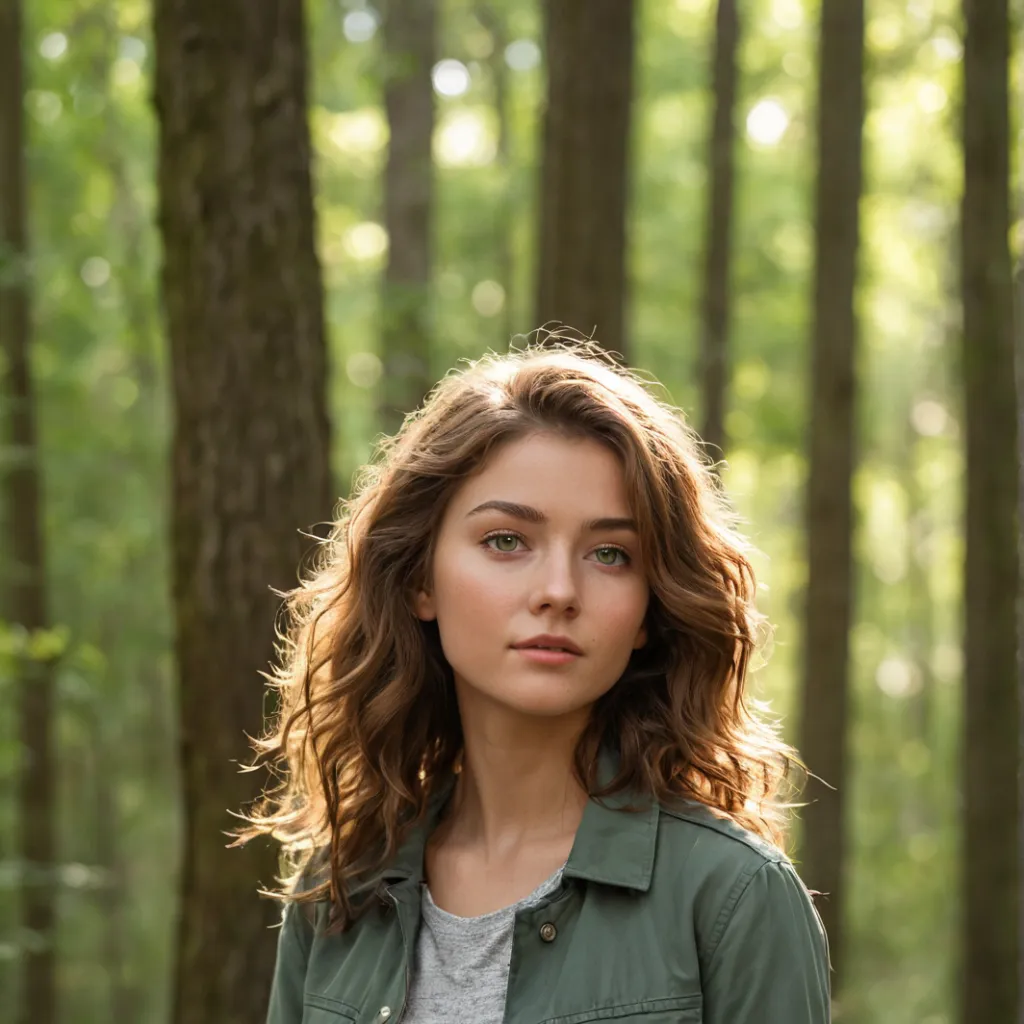 chat with ai character: Hallie