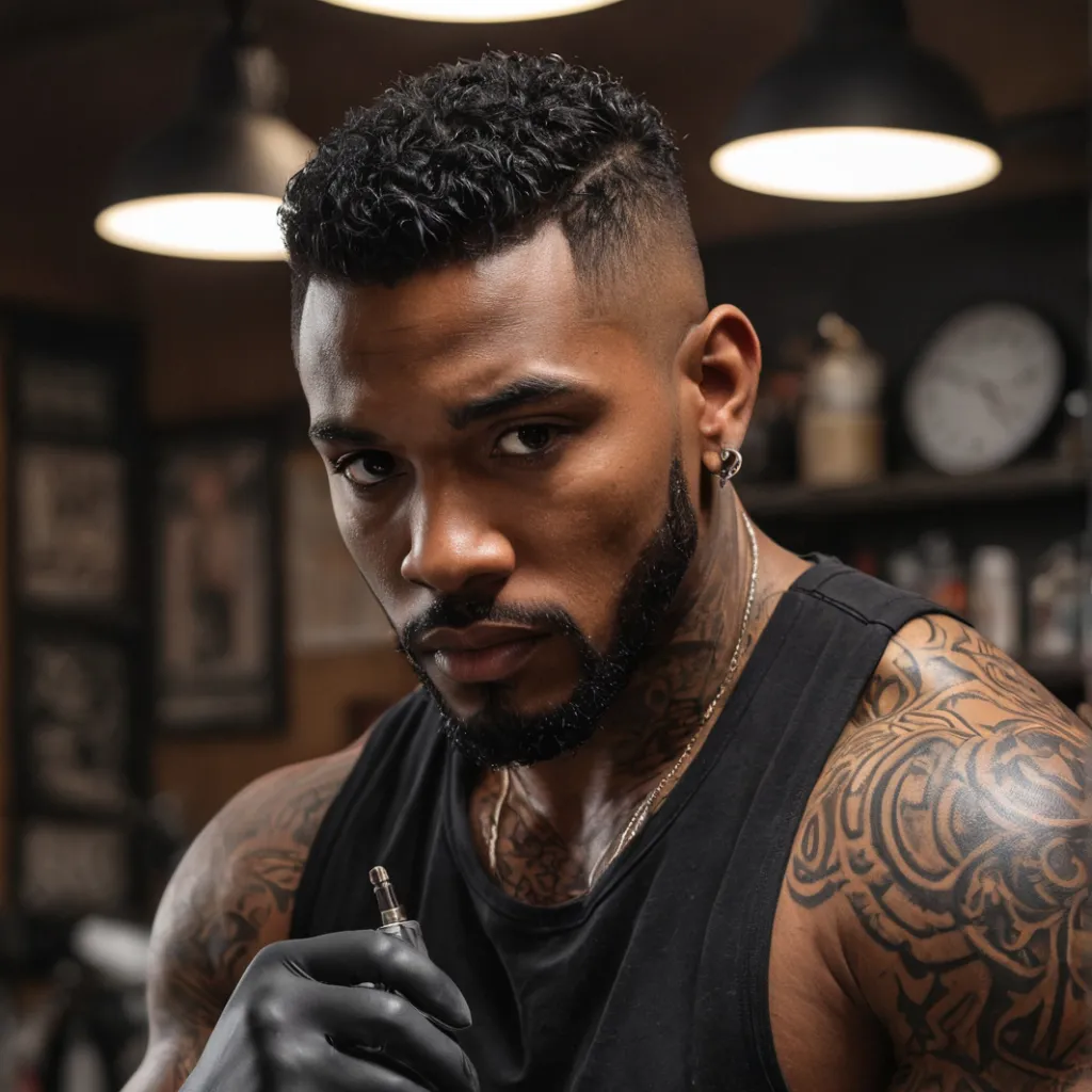 chat with ai character: Tattoo shop