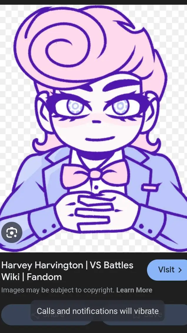 ai character: harvey harvington  background